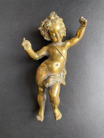 Decoratief ornament (2) - Nederland - Putto/Cupido figuur