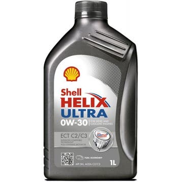 Shell Helix Ultra ECT C2/C3 0W30 1 Liter, Ophalen of Verzenden
