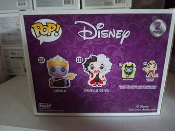 Funko - Funko Pop - Disney - Ursula with Cruella De Vil