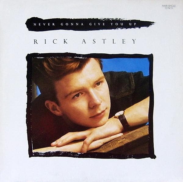 Rick Astley - Never Gonna Give You Up, CD & DVD, Vinyles | Pop, Envoi