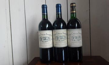 1990 , 1996 & 1997 Vieux Chateau Bourgneuf - Pomerol - 3