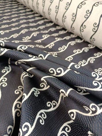 Meubelstof - 400 cm - 140 cm - Elegante jacquard