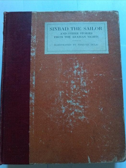 Edmund Dulac - Sinbad The Sailor And Other Stories From The, Antiek en Kunst, Antiek | Boeken en Manuscripten