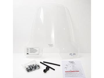 Veiling - Scoot Care Windscherm Peugeot Django 67cm Hoog Hel, Nieuw