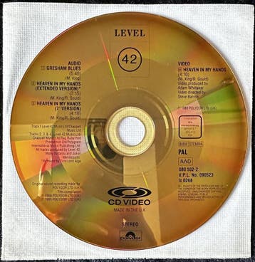 Level 42 CDi Video CD, Consoles de jeu & Jeux vidéo, Verzenden