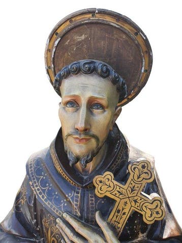 F. De Vriendt - Kerk Beeld - Franciscus van Assisi - XL -