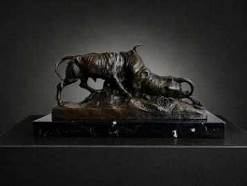 Naar J.B. Auguste Clésinger - sculptuur, Monumentale Bronzen