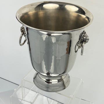 Champagne koeler - Koeler op voetstuk met ringvormige
