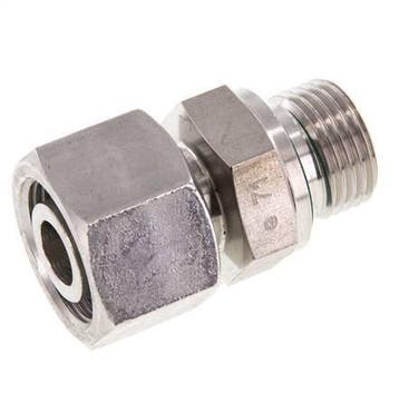 16S & G1/2 pivot droit en acier inoxydable avec filetage, Verzenden, Nieuw