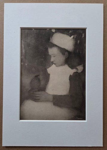 Jan Mankes (1889-1920) - Meisje met lijster.