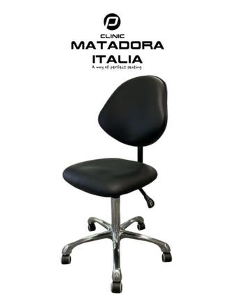 Tabouret Matadora Zwart - Comfortabele Werkkruk met Verst..., Verzenden, Nieuw, Overige typen