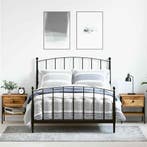 vidaXL Nachtkastje met lade 2 pcs Oud hout 40 x 42 x 45 cm, Verzenden, Nieuw