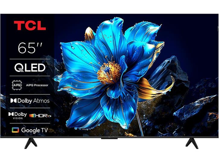 Tcl -   Qled Google Tv 65(2025) - Zwart, Audio, Tv en Foto, Televisies, 100 cm of meer, 100 cm of meer, Nieuw, Overige merken