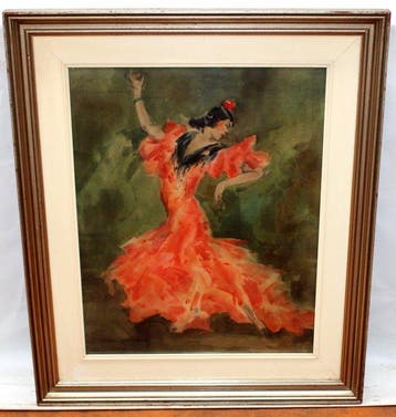 Miguel Martínez Verchili (1898 - 1989) - Bailadora