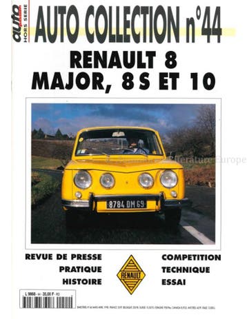 1998 AUTO COLLECTION MAGZINE 44 FRANS, Ophalen of Verzenden, Nieuw