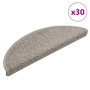 vidaXL Trapmatten zelfklevend 30 st sisal-look 56x17x3cm, Verzenden