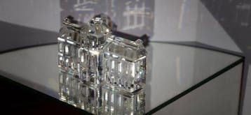 Swarovski - Beeldje - Silver Crystal - City (10) - Kristal