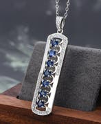 Zonder minimumprijs - Ketting met hanger Zilver, Platina,
