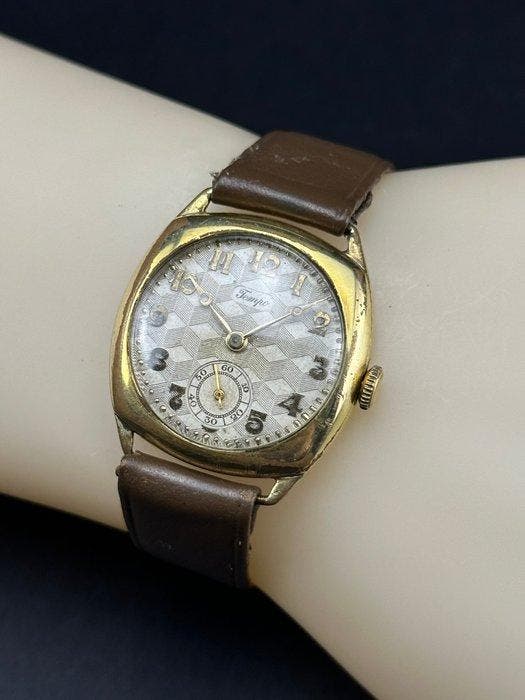 Tempo - ArtDeco Guilloché Dial - Zonder minimumprijs - Heren, Bijoux, Sacs & Beauté, Montres | Hommes