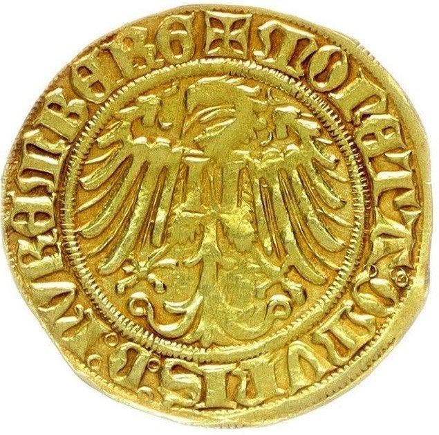 Duitsland, Nürnberg, Stad. Goldgulden o.J. (1469-1471) Mit, Postzegels en Munten, Munten | Europa | Niet-Euromunten
