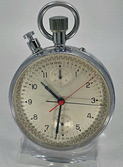 LEMANIA - große Lepine Taschenuhr - Rattrapante Chronograph, Handtassen en Accessoires, Horloges | Heren