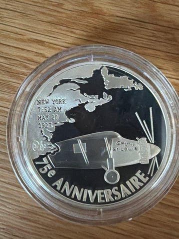 Frankrijk. 1 1/2 Euro 2002 Non Stop Flight Ober the Atlantic