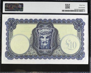 Irlande. - 10 Pounds - 1974 - Pick 66c (Sans prix de