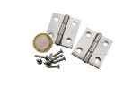Rvs Scharnieren 38x36mm  2 stuks, Verzenden, Nieuw