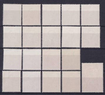 België 1953/1966 - Koning Boudewijn Type Marchand, volledige, Gestempeld