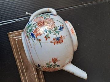 Theepot - Porselein - theepot - Famille Verte, Antiek en Kunst