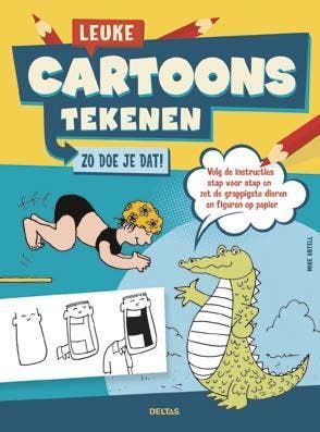 Leuke cartoons tekenen 9789044741315 Mike Artell, Boeken, Verzenden, Gelezen, Mike Artell