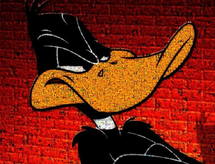 David Law (1967) - Crypto Tex Avery - Daffy Duck, Antiquités & Art, Art | Objets design