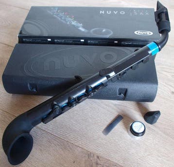 Nuvo - jSax standaard kit, zwart/groen - - Altsaxofoon, Nieuw