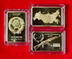Themacollectie - Historical Collection of 3 Ingots 24 Gold
