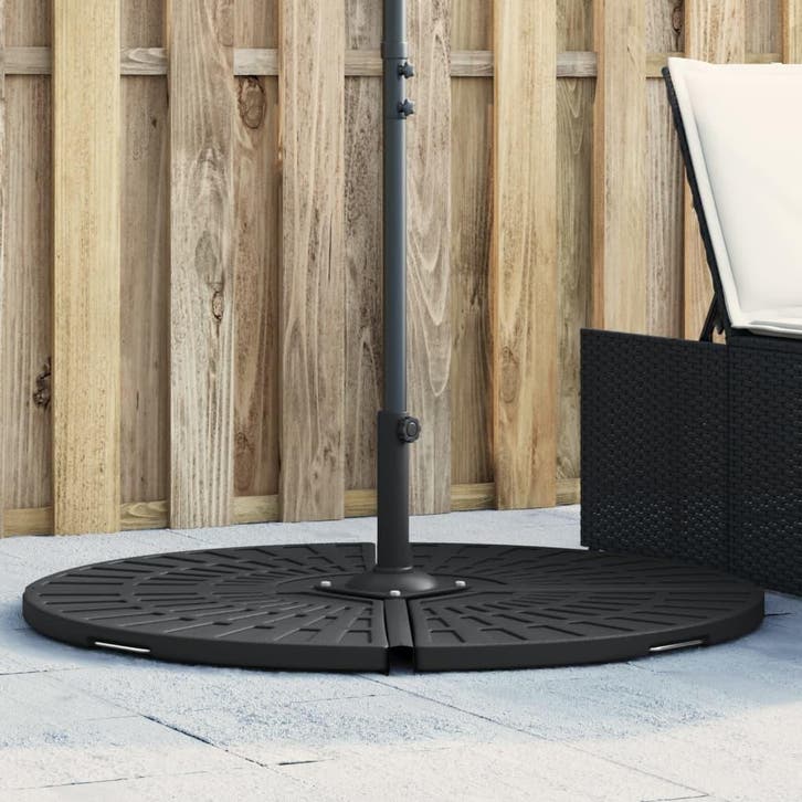 vidaXL Parasolgewicht met handvat voor kruisstandaard 14 kg, Jardin & Terrasse, Parasols, Envoi