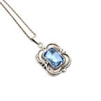 Sans prix de réserve - Collier avec pendentif Argent - 800 /