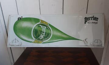 Perrier - Reclamebord - Metaal