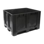 Palletbox kunststof 120x100x76cm gesloten 3-sledes nieuw, Ophalen of Verzenden
