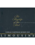 1986 CADILLAC FLEETWOOD SEVENTY FIVE LIMOUSINE BROCHURE EN.., Ophalen of Verzenden, Nieuw