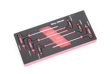 TM 6 Delige T-Greep Inbusset  foam carbon look inlay, Verzenden, Nieuw