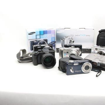 Sony, Samsung, Panasonic Mystery box Appareil photo compact
