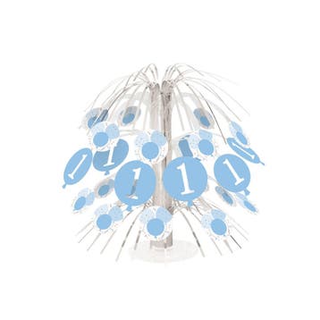 Tafeldecoratie 1 Jaar Blauw 21cm, Hobby en Vrije tijd, Feestartikelen, Verzenden, Nieuw