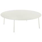 Serax Bijzettafel Rond August Xl Aluminium Zand - Tuintafel, Tuin en Terras, Tuintafels, Verzenden, Nieuw
