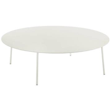 Serax Bijzettafel Rond August Xl Aluminium Zand - Tuintafel, Verzenden, Nieuw