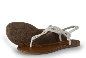 Graceland Sandalen in maat 42 Wit, Kleding | Dames, Schoenen, Verzenden, Wit, Sandalen of Muiltjes, Zo goed als nieuw