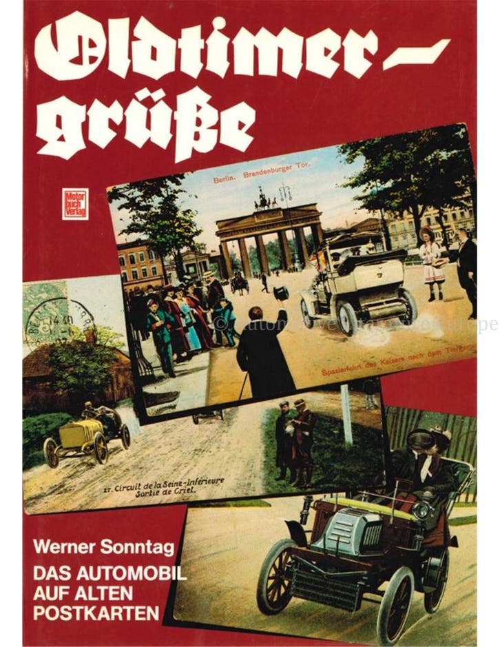 OLDTIMER GRÜßE, DAS AUTOMOBIL AUF ALTEN POSTKARTEN, Boeken, Auto's | Boeken