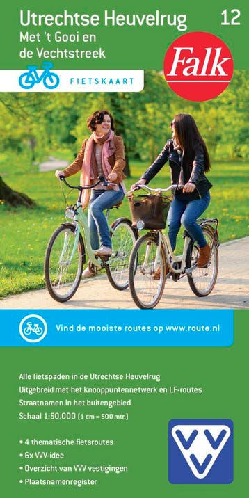 Utrechtse Heuvelrug / Falkplan fietskaart / 12 9789028724471, Verzenden, Falk