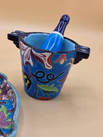 emaux de longwy - Pot (2) - Aardewerk, Antiquités & Art