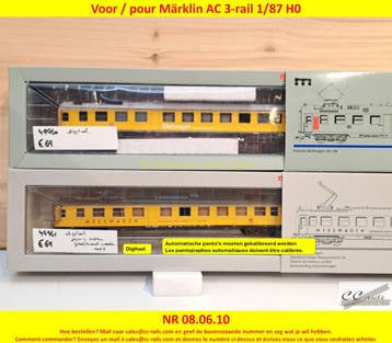 Märklin matériel échelle H0 1/87 locomotives, wagons, rails, Hobby en Vrije tijd, Ophalen of Verzenden, Nieuw