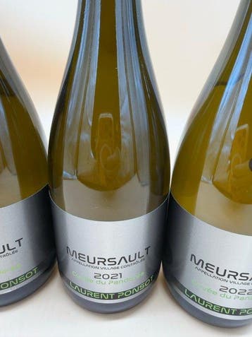 2020 , 2021, 2022 Laurent Ponsot, Meursault Cuvée du, Nieuw